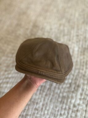 SCALA Leather Hat